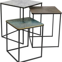 Best Sale Bijzettafel Ray Vierkant (3-delig) Kasten|Tafels