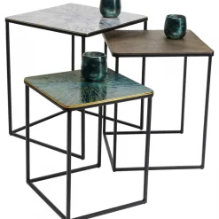 Best Sale Bijzettafel Ray Vierkant (3-delig) Kasten|Tafels