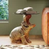 Best Bijzettafel Sitting Rhino Ø48cm Kasten|Tuinmeubelen