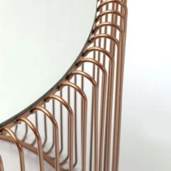 Outlet Bijzettafel Wire Koper (2-delig) Ø44cm Kasten|Tafels