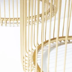 Sale Bijzettafel Wire Messing (2-delig) Ø44cm Kasten|Tafels