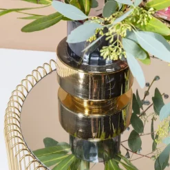Sale Bijzettafel Wire Messing (2-delig) Ø44cm Kasten|Tafels