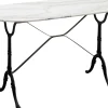 Clearance Bistro Tafel Kaffeehaus White 120x60cm Kasten|Tuinmeubelen