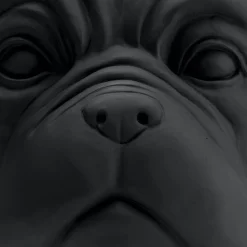 Fashion Bloempot Bulldog Zwart Opbergers|Tuinmeubelen