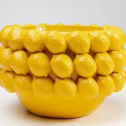 Fashion Bloempot Lemon Juice 22cm Opbergers|Tuinmeubelen