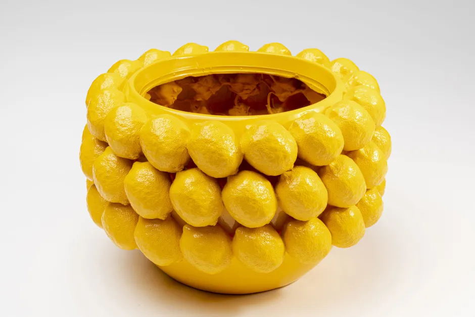 Fashion Bloempot Lemon Juice 22cm Opbergers|Tuinmeubelen