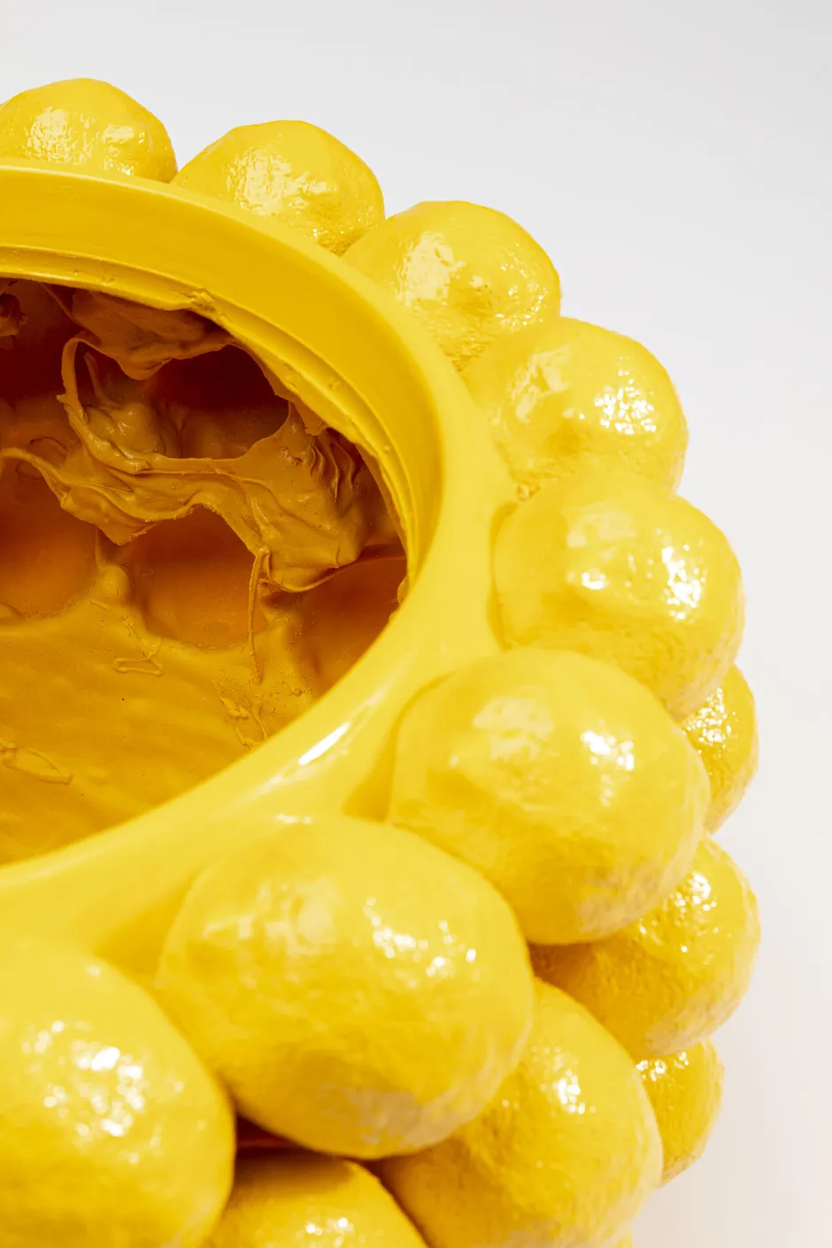 Fashion Bloempot Lemon Juice 22cm Opbergers|Tuinmeubelen