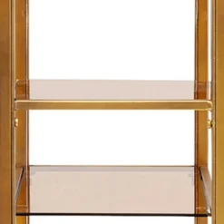 Sale Boekenkast Loft Goud 195x60cm Tuinmeubelen