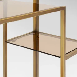 Sale Boekenkast Loft Goud 195x60cm Tuinmeubelen