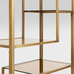 Sale Boekenkast Loft Goud 195x60cm Tuinmeubelen
