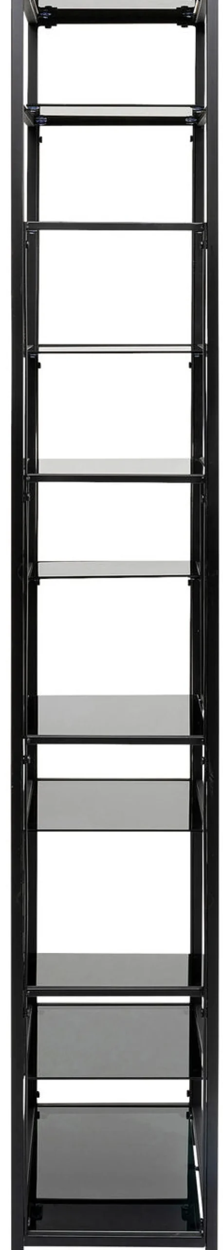 Clearance Boekenkast Loft Zwart 195x60cm Tuinmeubelen