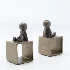 Cheap Boekensteun Little Males (Set Van 2) Kasten|Tuinmeubelen