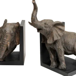 Best Sale Boekensteun Olifanten 25cm (2-delig) Woondecoratie|Kasten