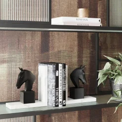 Clearance Boekensteun Paard (2-delig) Woondecoratie|Kasten