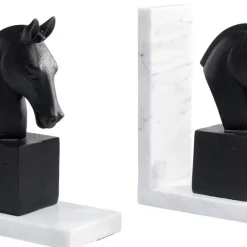 Clearance Boekensteun Paard (2-delig) Woondecoratie|Kasten