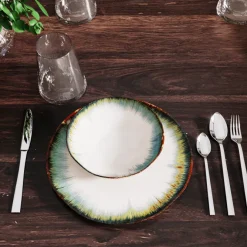 Discount Bord Laguna Blauw Ø26cm Servies & Tafelaccessoires|Kasten