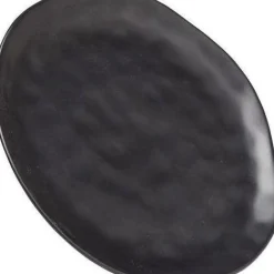 Best Sale Bord Organic Zwart Ø26cm Servies & Tafelaccessoires|Kasten