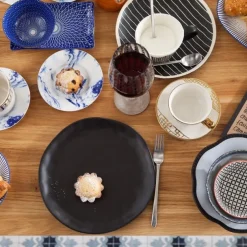 Best Sale Bord Organic Zwart Ø26cm Servies & Tafelaccessoires|Kasten