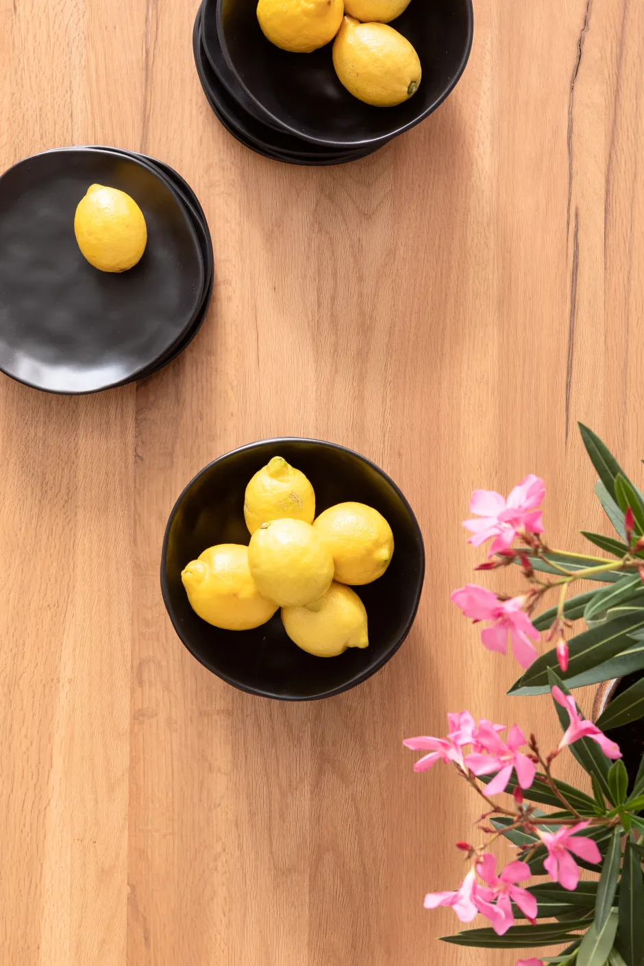Hot Bord Organic Zwart Ø20cm Servies & Tafelaccessoires|Kasten