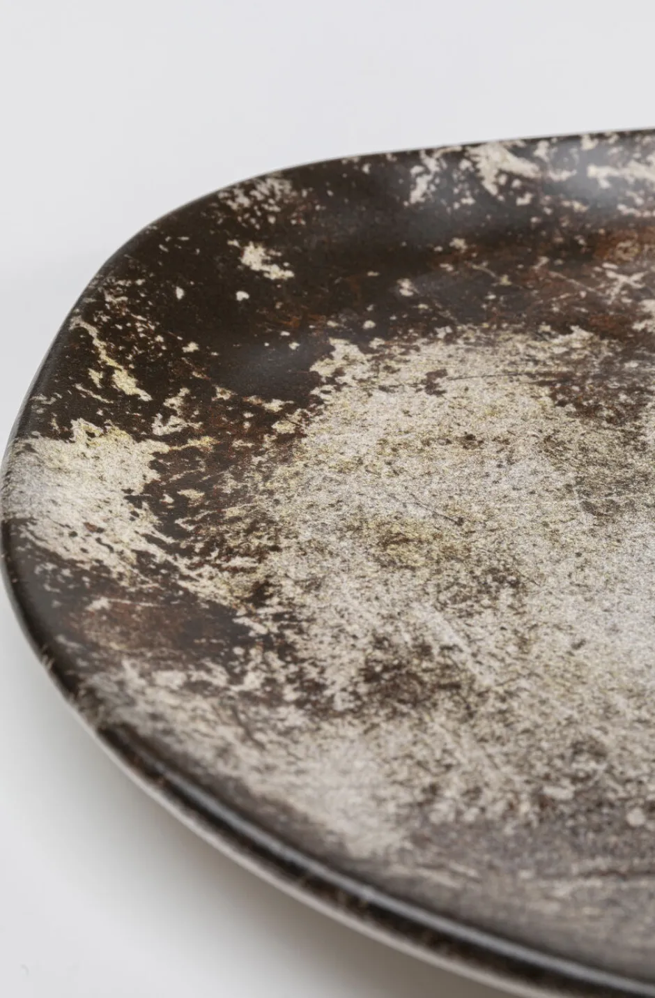 Store Bord Savannah Brown/Grey Matt Ø26cm Servies & Tafelaccessoires|Kasten