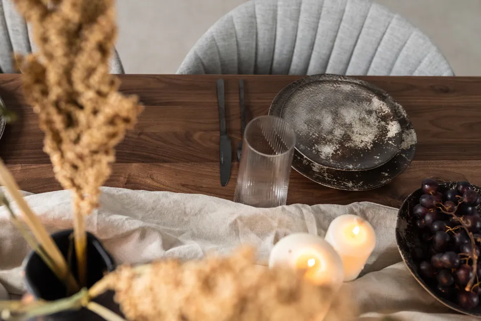 Store Bord Savannah Brown/Grey Matt Ø26cm Servies & Tafelaccessoires|Kasten