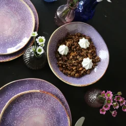 Cheap Bord Shirley Violet Ø21cm Servies & Tafelaccessoires|Kasten