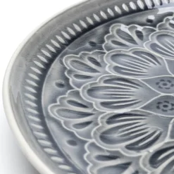 Clearance Bord Sicilia Mandala Grijs Ø27cm Servies & Tafelaccessoires|Kasten