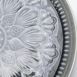 Clearance Bord Sicilia Mandala Grijs Ø27cm Servies & Tafelaccessoires|Kasten