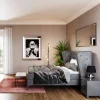 Best Sale Boxspringbed Benito Moon Grey 180x200cm Bedden|Kasten