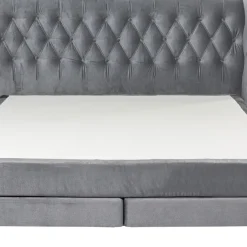Best Sale Boxspringbed Benito Moon Grey 180x200cm Bedden|Kasten