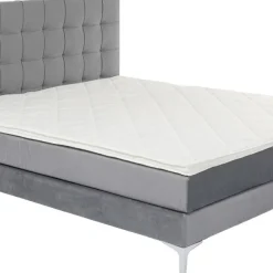 Outlet Boxspringbed Benito Star Grey 180x200cm Bedden|Kasten