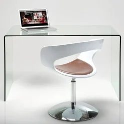 Outlet Bureau Clear Club 125x60cm Kasten|Tuinmeubelen