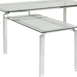 Store Bureau Lorenco Chrom Winkelcombi 210x180cm Kasten|Tafels