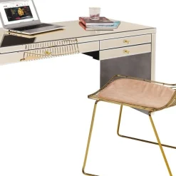 Sale Bureau Luxury Champagne 140x60cm Kasten|Tafels