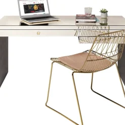 Sale Bureau Luxury Champagne 140x60cm Kasten|Tafels