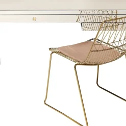 Sale Bureau Luxury Champagne 140x60cm Kasten|Tafels