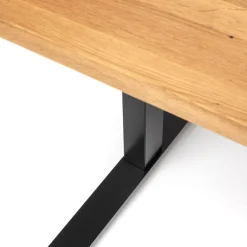 Store Bureau Office Jackie Eik Zwart 160x80cm Kasten|Tafels
