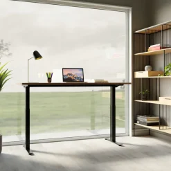 Store Bureau Office Jackie Eik Zwart 160x80cm Kasten|Tafels