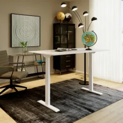 Best Bureau Office Smart Wit Wit 140x60cm Kasten|Tafels