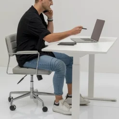 Shop Bureau Office Smart Wit Wit 160x80cm Kasten|Tafels