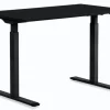 Outlet Bureau Office Smart Zwart Zwart 120x70cm Kasten|Tafels