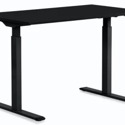 Outlet Bureau Office Smart Zwart Zwart 120x70cm Kasten|Tafels