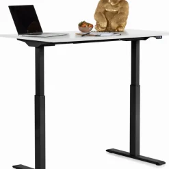 Outlet Bureau Office Smart Zwart Wit 140x60cm Kasten|Tafels