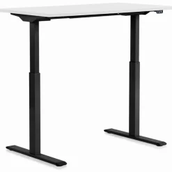 Outlet Bureau Office Smart Zwart Wit 140x60cm Kasten|Tafels