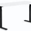 Cheap Bureau Office Smart Zwart Wit 160x80cm Kasten|Tafels