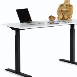 Cheap Bureau Office Smart Zwart Wit 160x80cm Kasten|Tafels