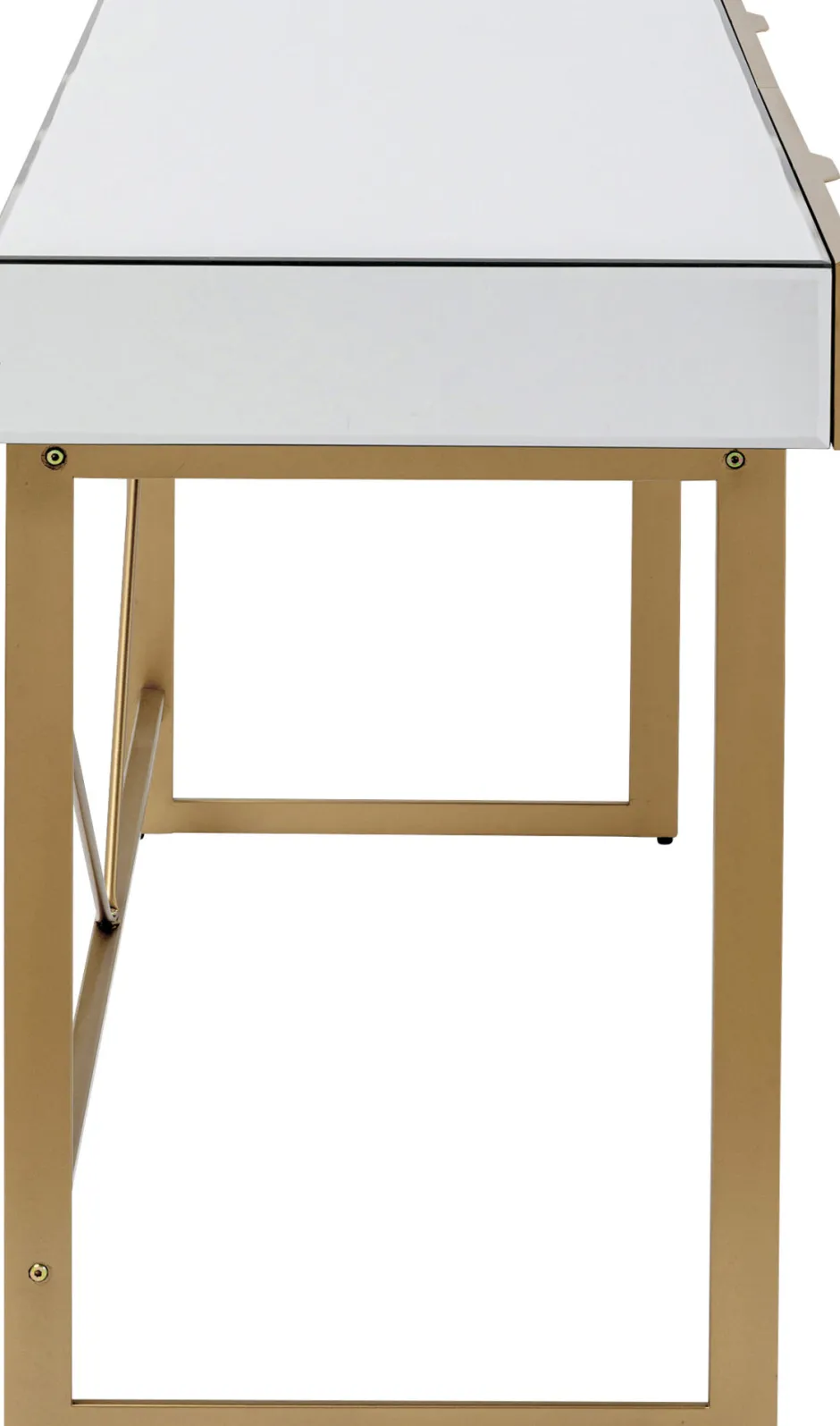 Store Bureau Soran Gold 120x50cm Kasten|Tafels