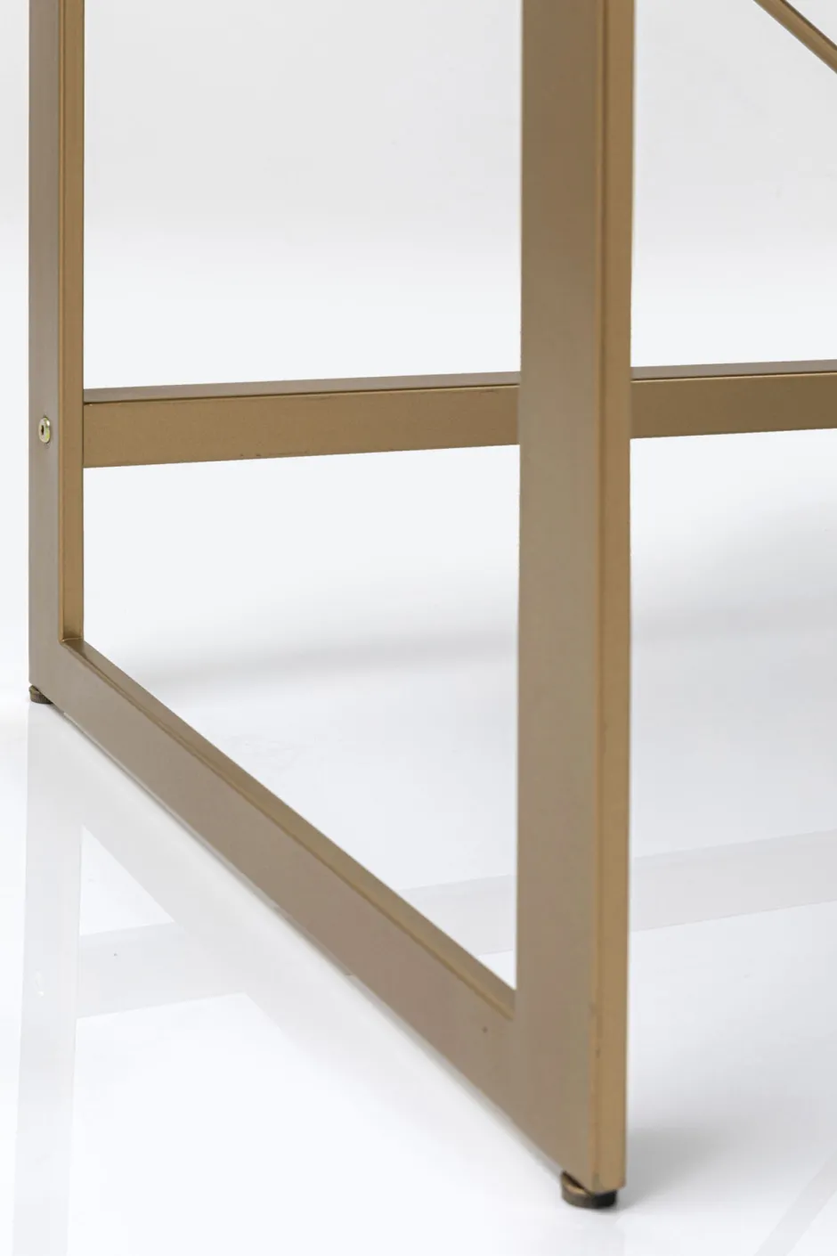 Store Bureau Soran Gold 120x50cm Kasten|Tafels