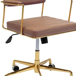 Hot Bureaustoel Dottore Bruin Kasten|Stoelen