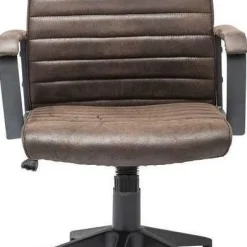 Fashion Bureaustoel Labora Bruin Kasten|Stoelen